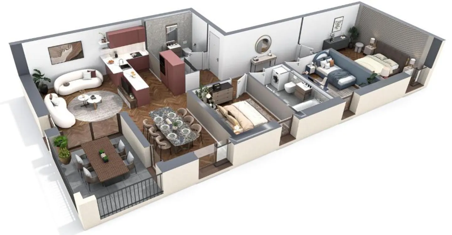 Appartement Contemporain à SAKARA - Photo 5 sur 5
