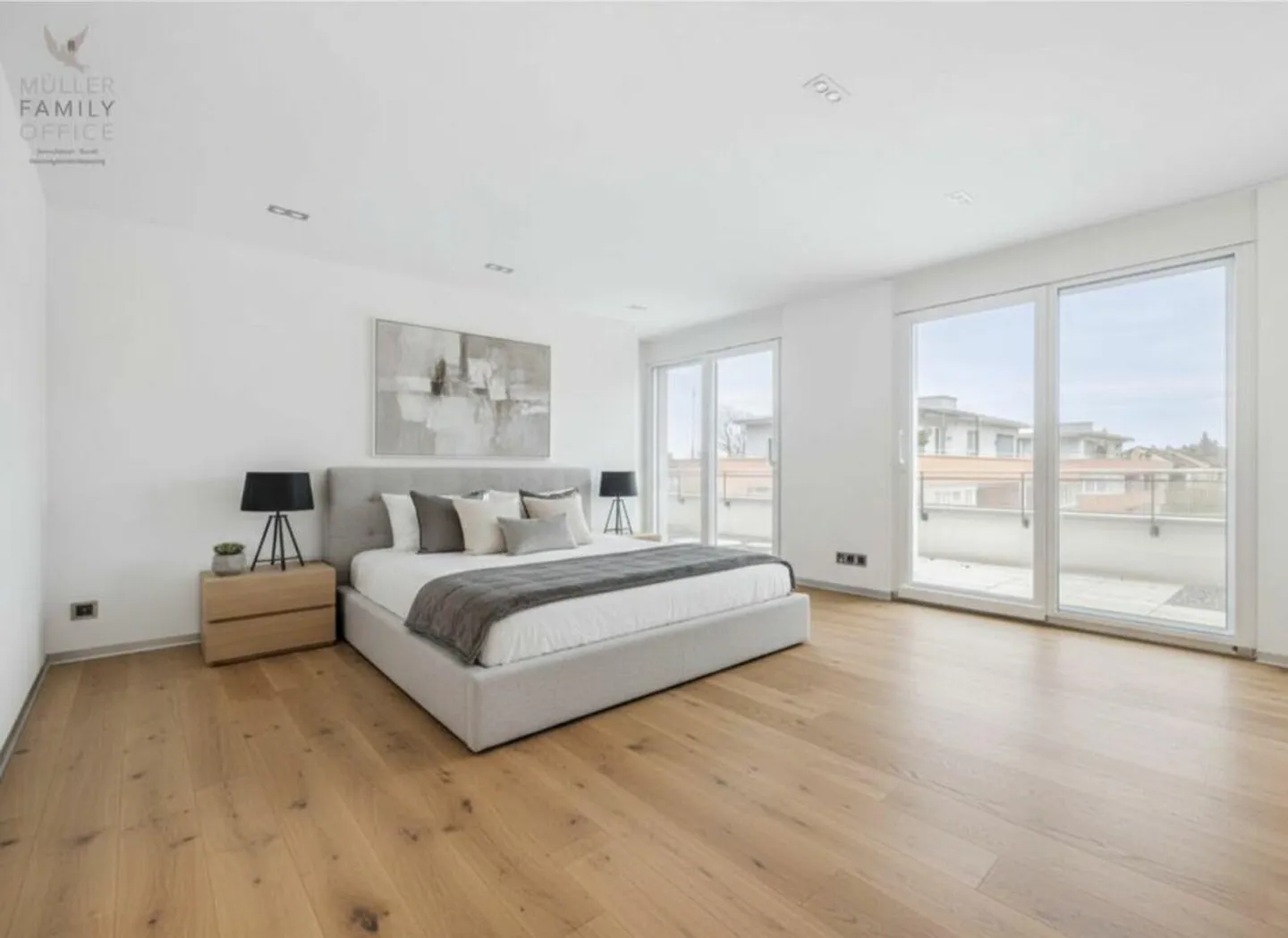 Eleganza tranquilla con vista - Appartamento attico di 5 1/2 stanze con vista sul Lago di Costanza - Foto 9 di 13