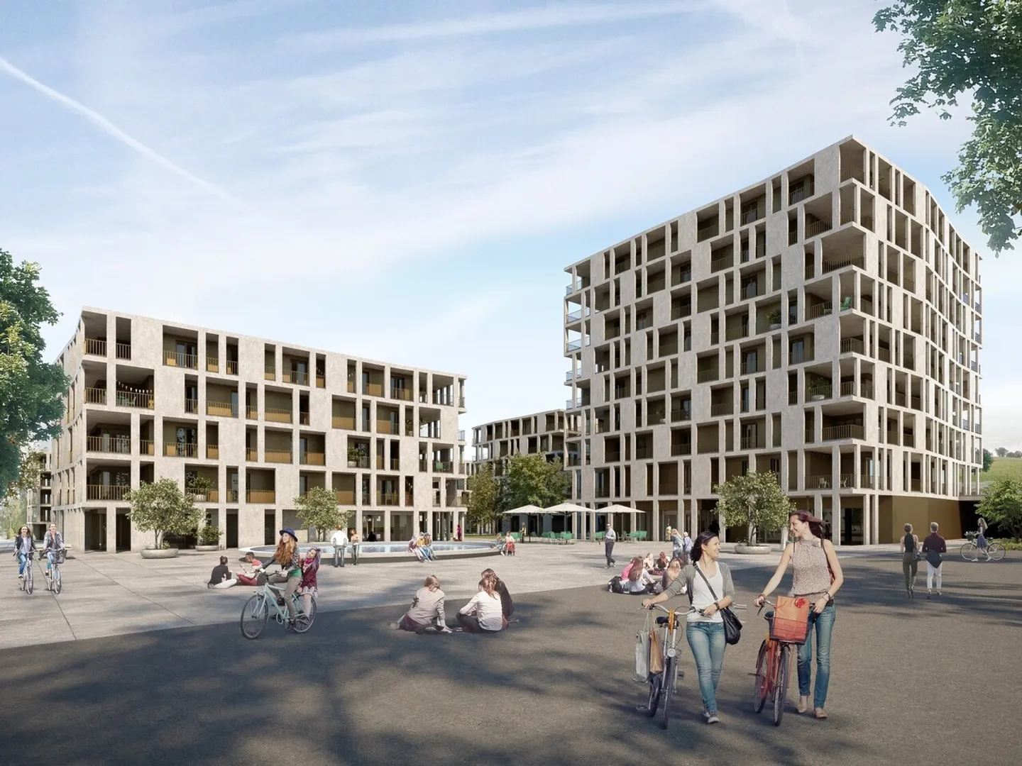 «Neue 3.5-Zimmer-Wohnungen in La Gotta, Belfaux» - Foto 1 von 12