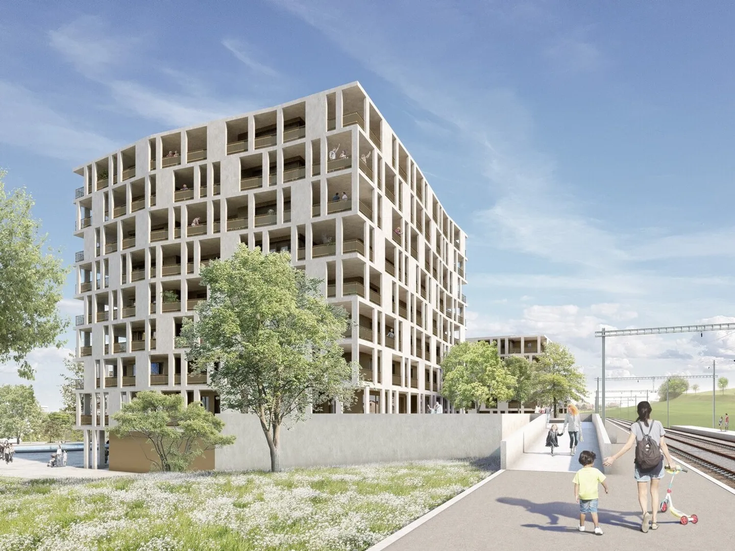 «Neue 3.5-Zimmer-Wohnungen in La Gotta, Belfaux» - Foto 2 von 12