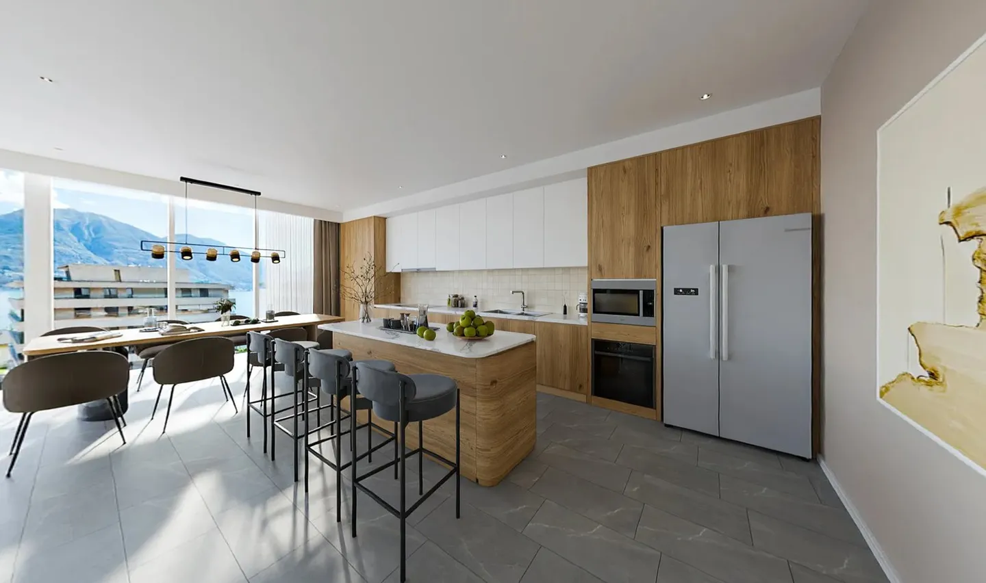 PRESTIGIOUS PENTHOUSE 5.5 ROOMS WITH PANORAMIC TERRACE - Photo 6 of 44