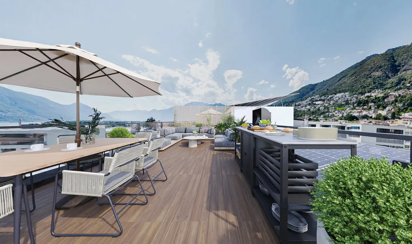 PRESTIGIOUS PENTHOUSE 5.5 ROOMS WITH PANORAMIC TERRACE - Photo 36 of 44