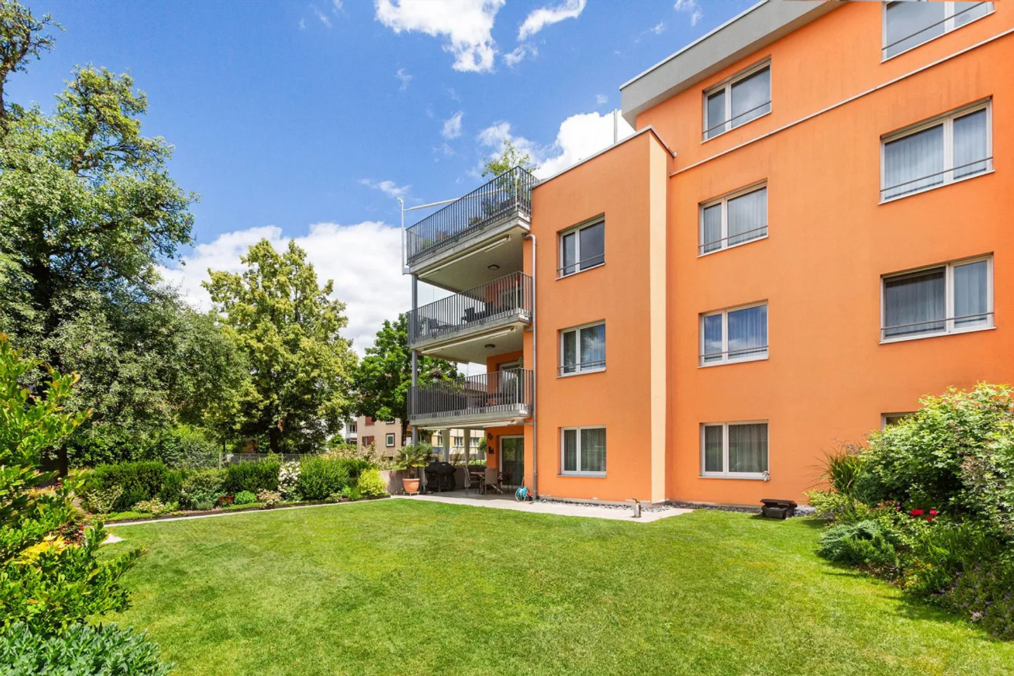 Moderne Gartenwohnung - ruhig und zentral - Foto 1 von 8