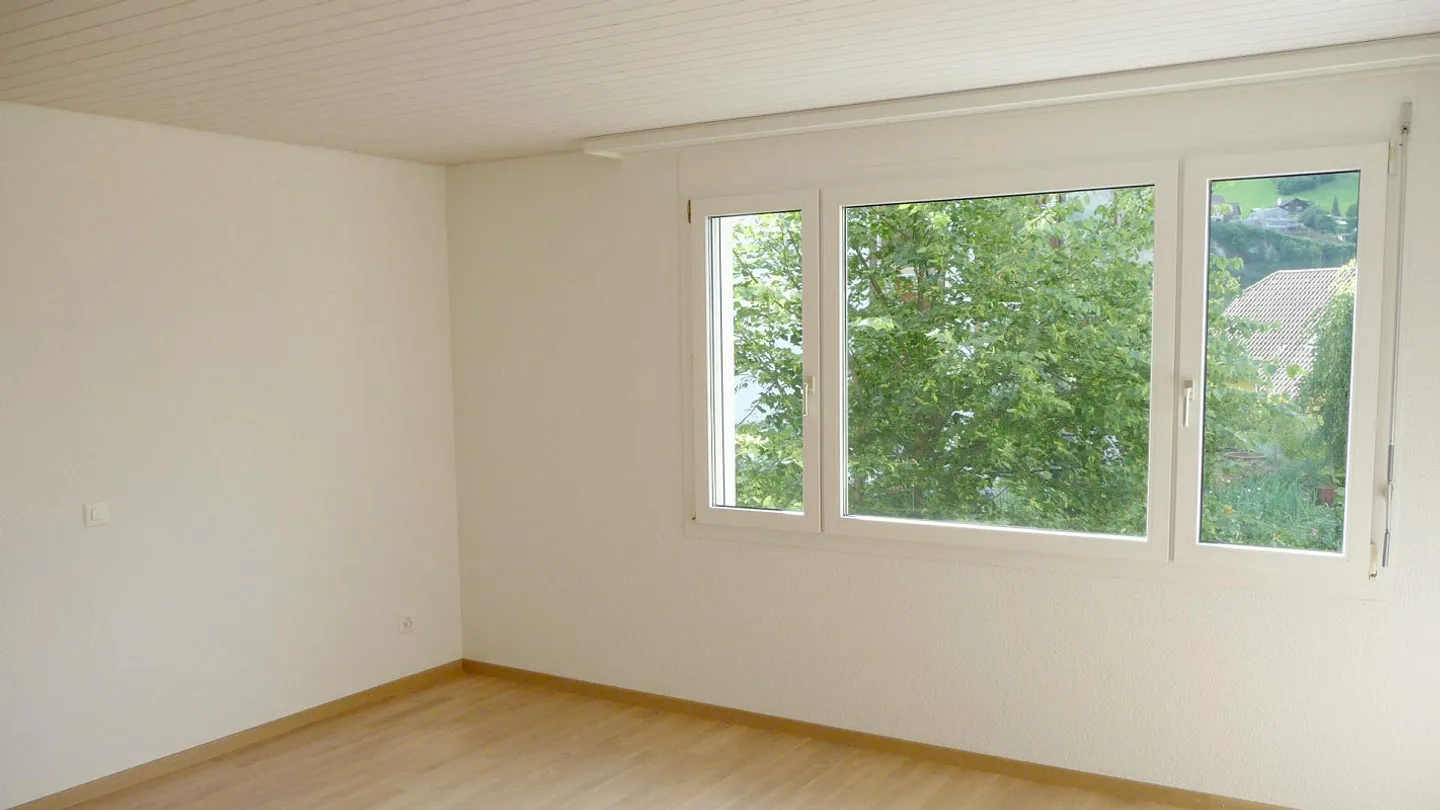 Casa bifamiliare di 5½ stanze con vista mozzafiato sulle montagne a Morschach - Foto 6 di 24