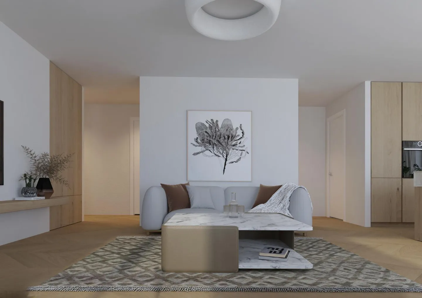Nouvel appartement de 2,5 pièces avec balcon et terrasse - Photo 9 sur 15