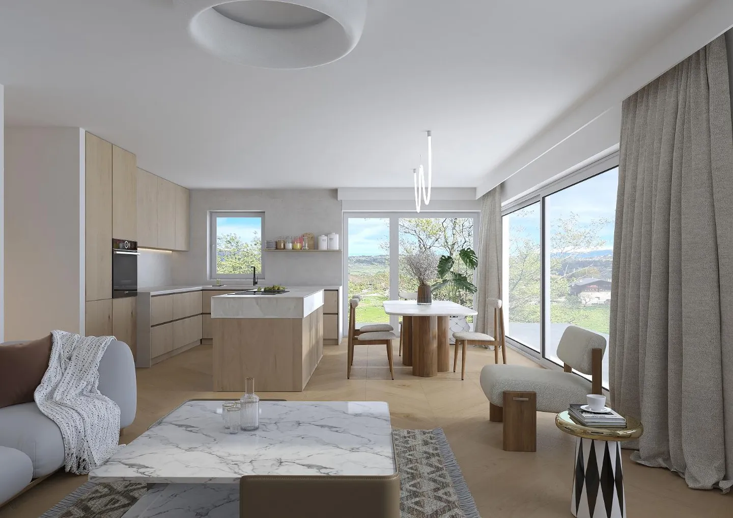 Nouvel appartement de 2,5 pièces avec balcon et terrasse - Photo 13 sur 15