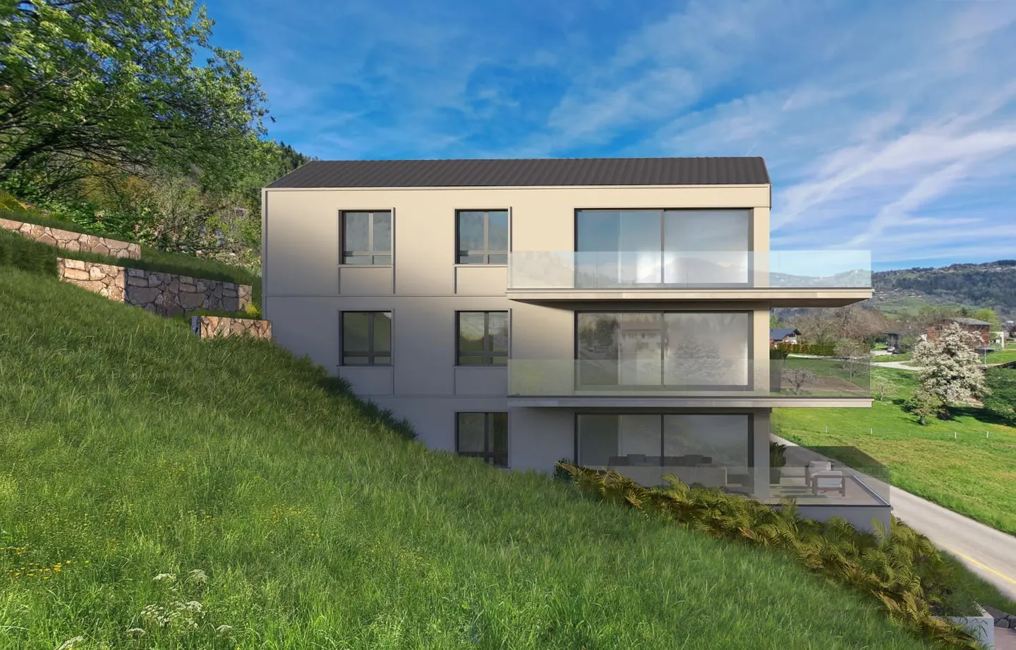 Nouvel appartement de 2,5 pièces avec balcon et terrasse - Photo 14 sur 15