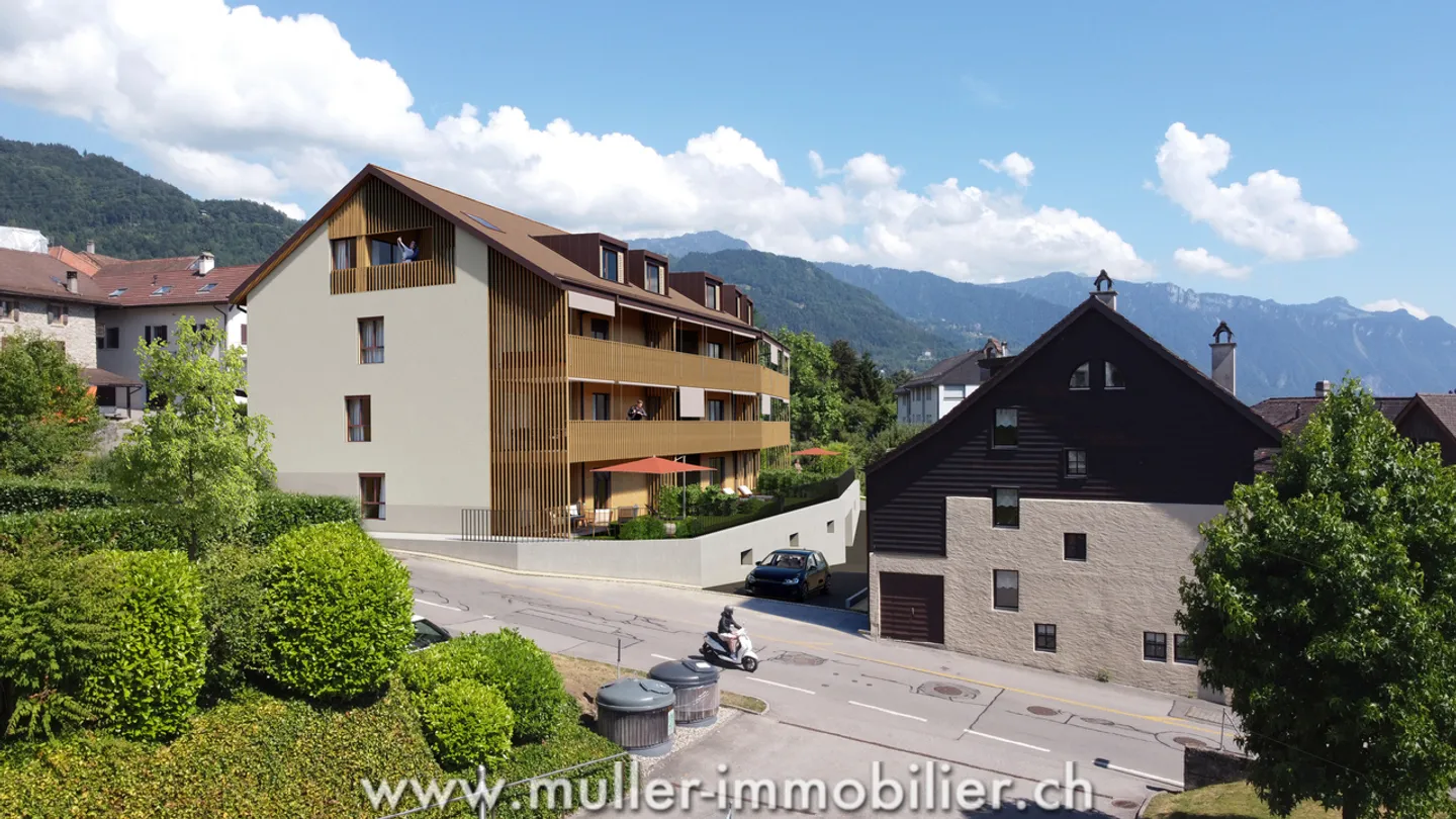 «Grosse neue 4.5-Zimmer-Wohnung mit Balkon und Seeblick» - Foto 7 von 12