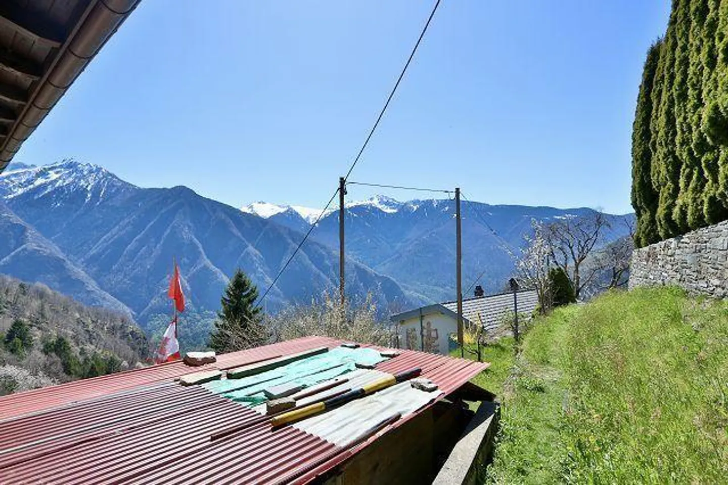 Casa di 3 1/2 locali in posizione molto tranquilla, soleggiata e panoramica - Foto 22 di 27