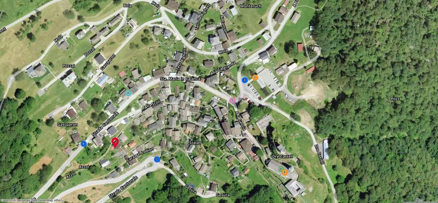 Casa di 3 1/2 locali in posizione molto tranquilla, soleggiata e panoramica - Foto 27 di 27