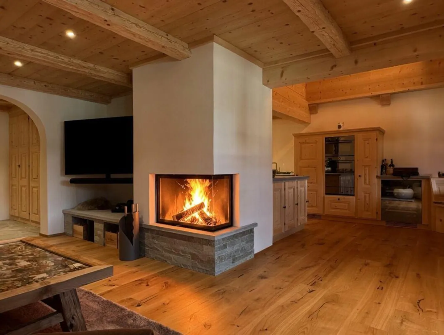 Chalet-Stil Wohnung - Foto 4 von 7