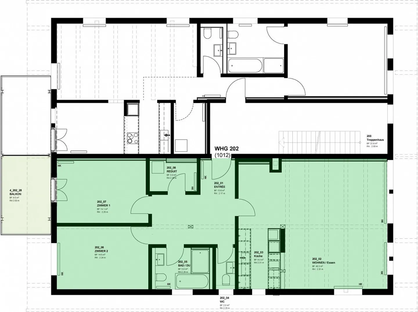 Appartement de 3.5 pièces entièrement rénové dans une maison à colombages historique - Photo 4 sur 10