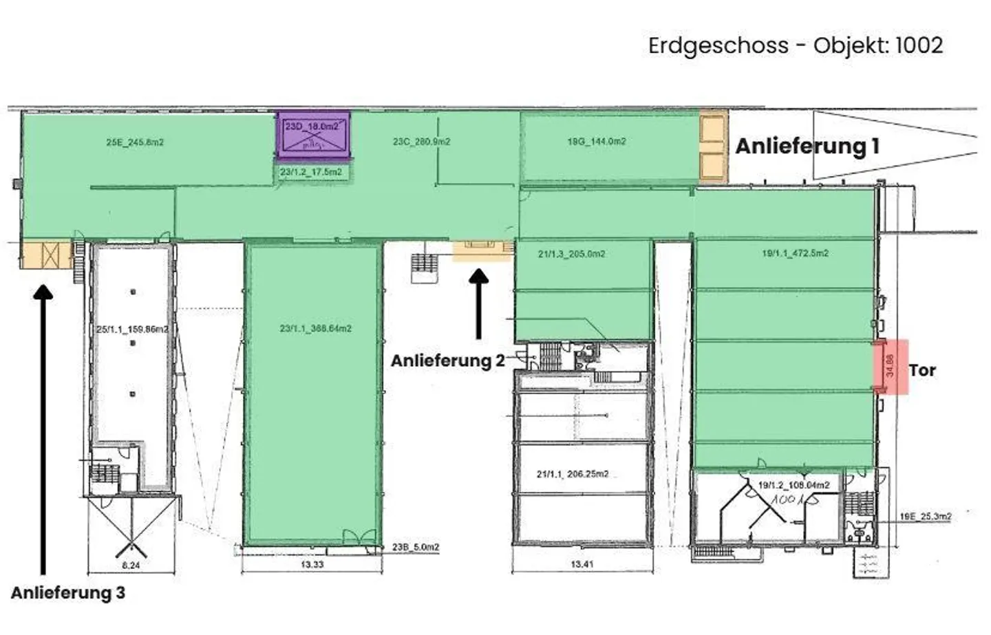 Spazio di magazzino e produzione nell'area industriale di Burgdorf in affitto - Foto 1 di 15