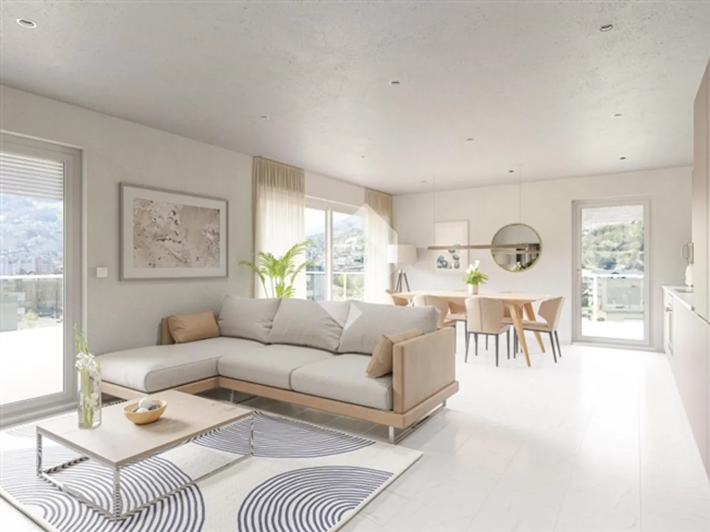 Appartamento 2,5 locali al piano terra, orientamento nord-ovest - Foto 2 di 5