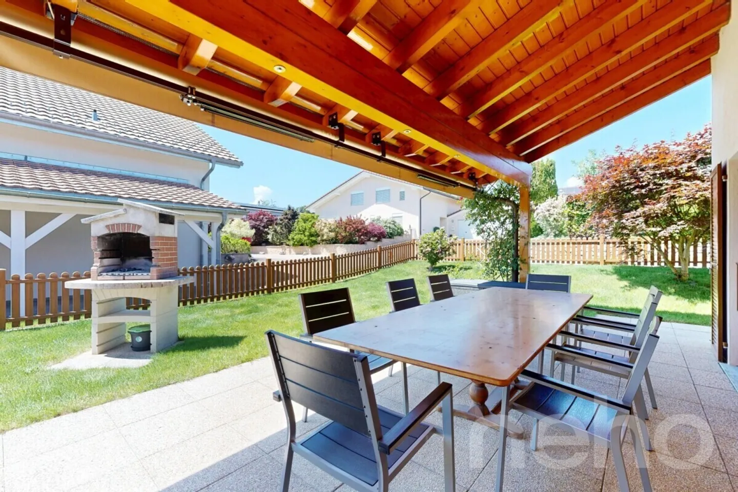 Bright Ground Floor Villa with Tree-Lined Garden in Onnens - Photo 1 of 12