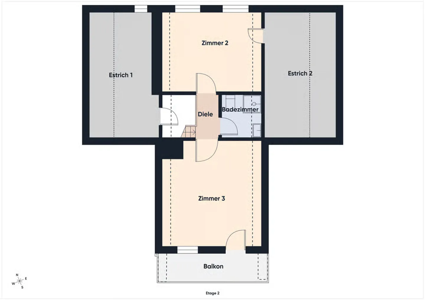 Renovierte Duplex-Attika mit 3 Badezimmern und optimaler Anbindung - Foto 12 von 13