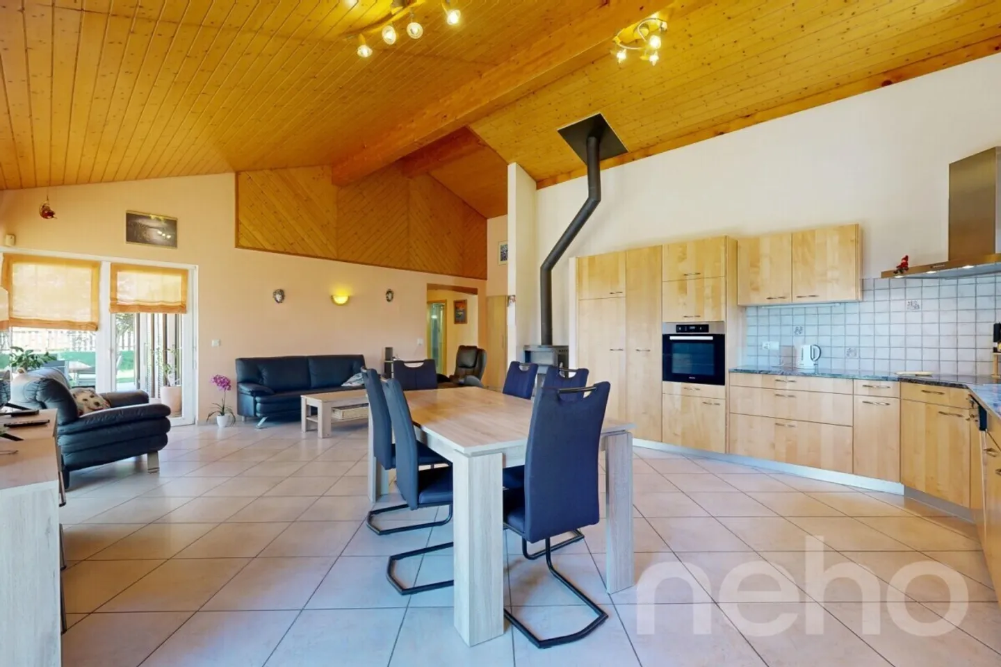 Bright Ground Floor Villa with Tree-Lined Garden in Onnens - Photo 5 of 12