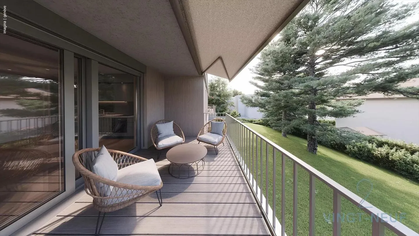 appartamento di 4 stanze a Onex - Foto 4 di 11