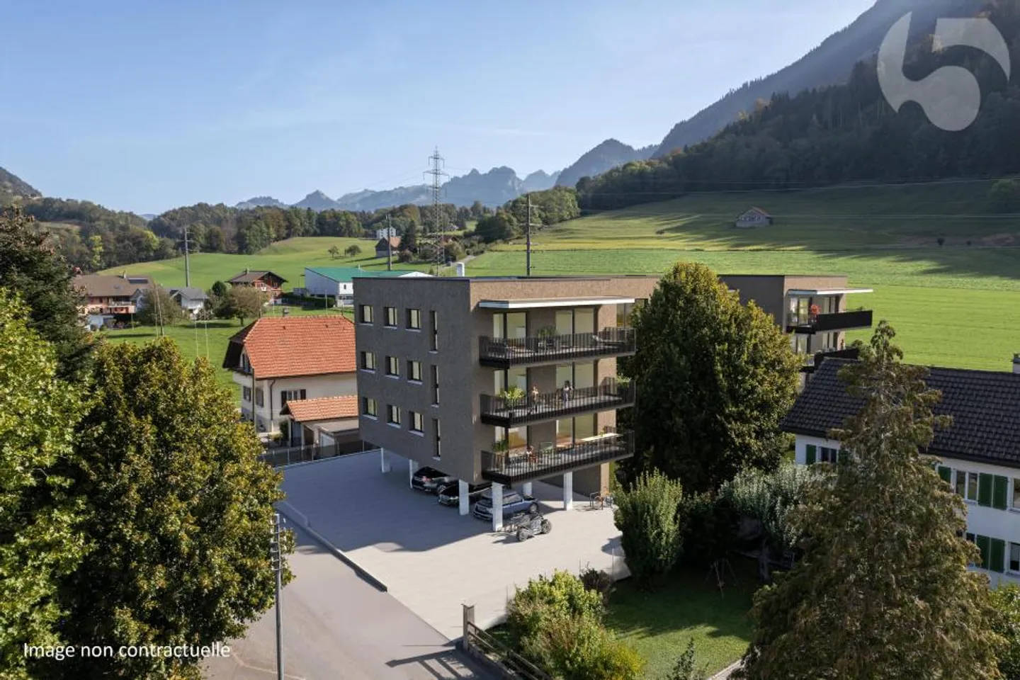 Nuovo appartamento con bella terrazza in un complesso residenziale affascinante e di alto livello - Foto 3 di 5