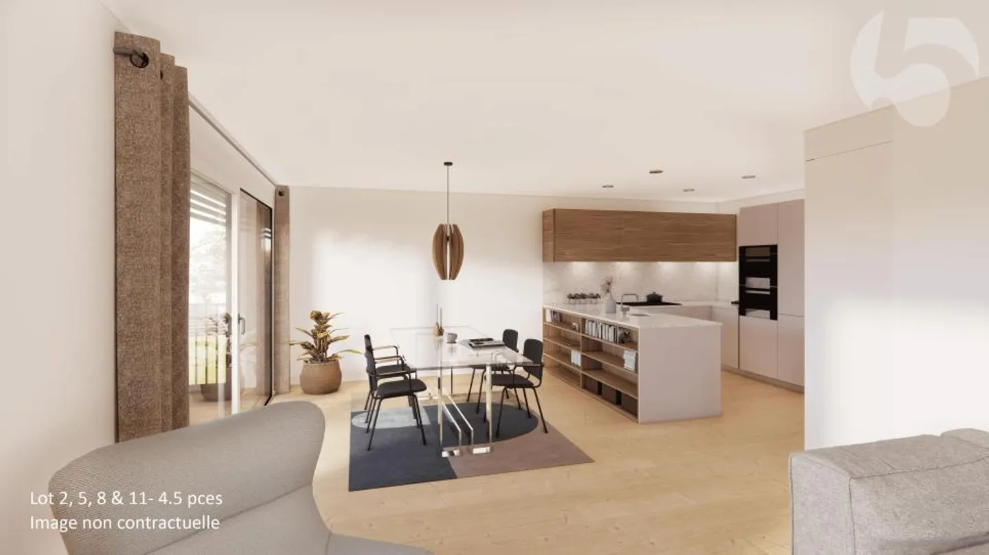 Nuovo appartamento con bella terrazza in un complesso residenziale affascinante e di alto livello - Foto 4 di 5