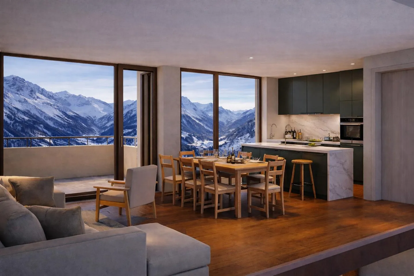 3.5-Room Maisonette with Panorama (Second Home Possible) - Photo 2 of 4