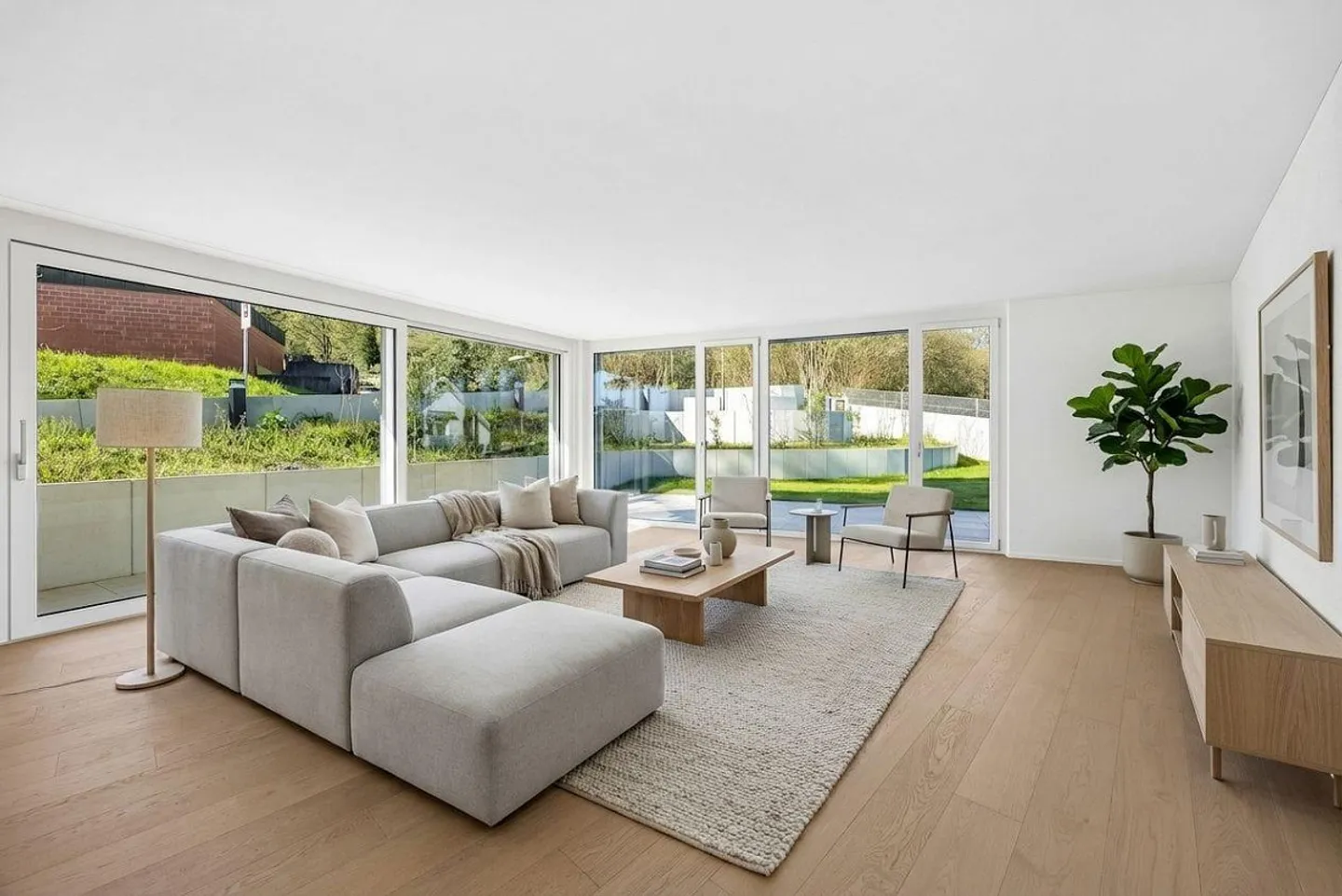 2.5-room garden apartment with large terrace in Neuenhof - Photo 1 of 13