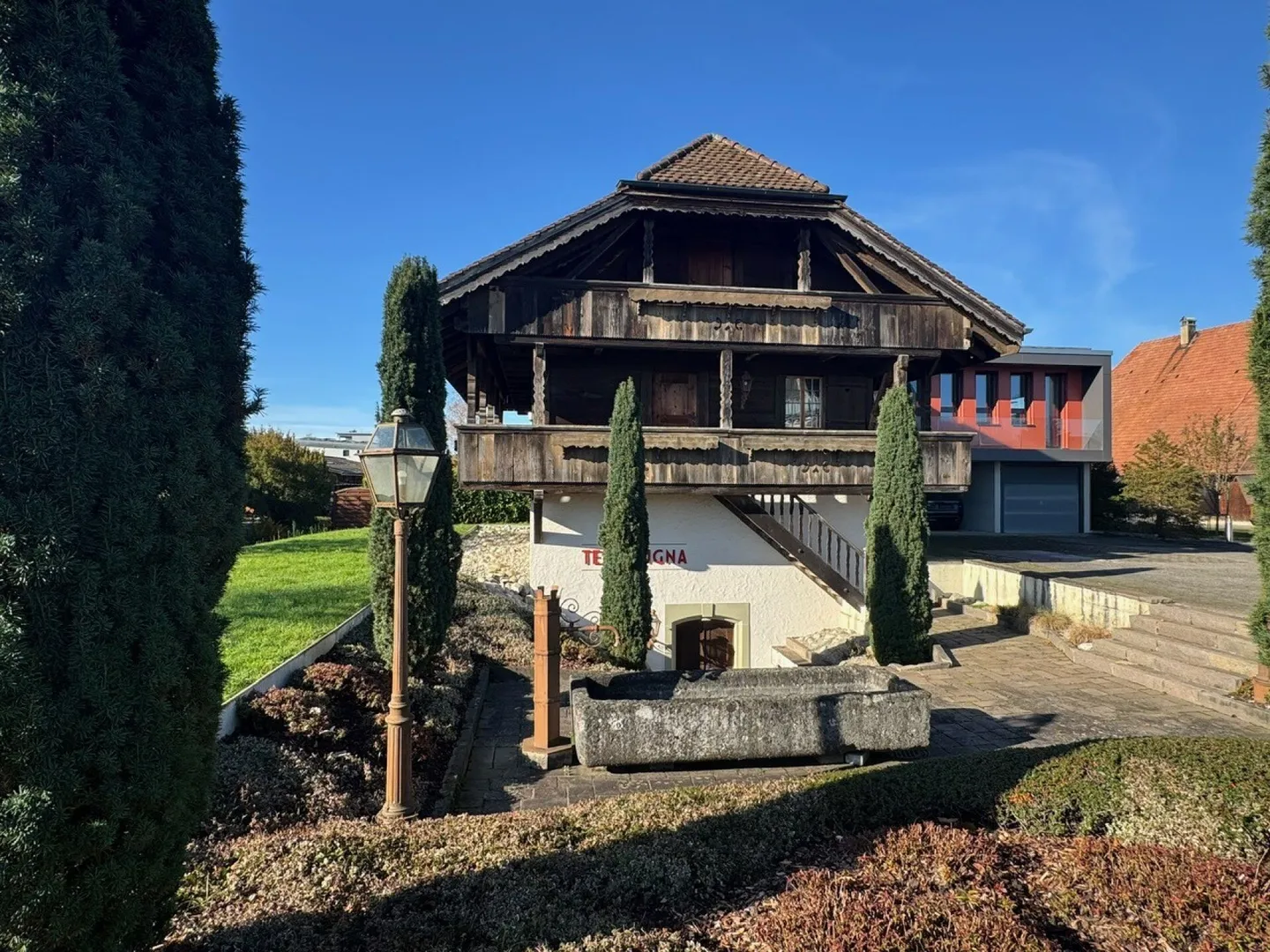 LARGE PROPERTIES - Charming Barn with Modern Extension and Unique Wine Cellar - Photo 1 of 19