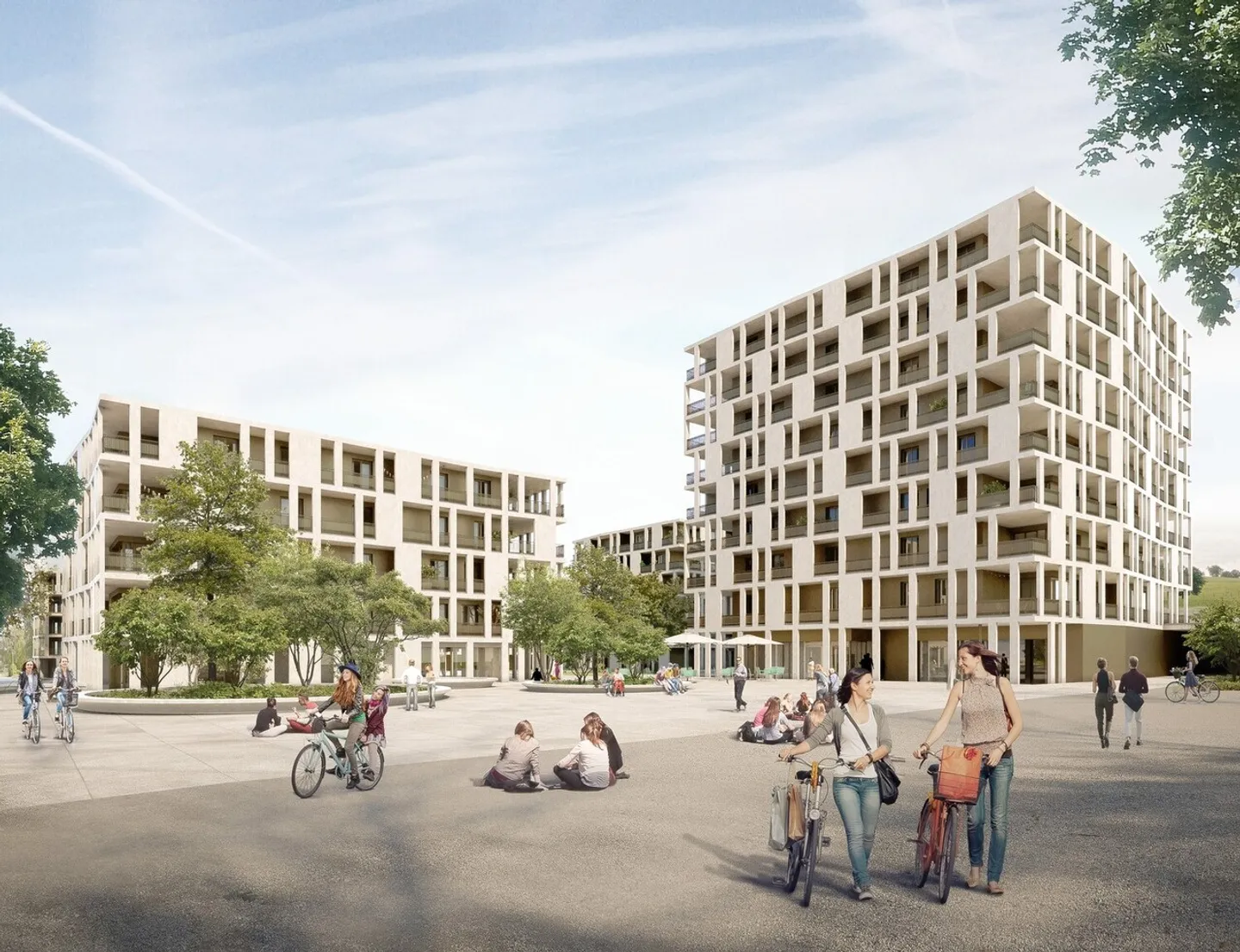 New 2.5-room apartments in La Gotta, Belfaux - Photo 1 of 7