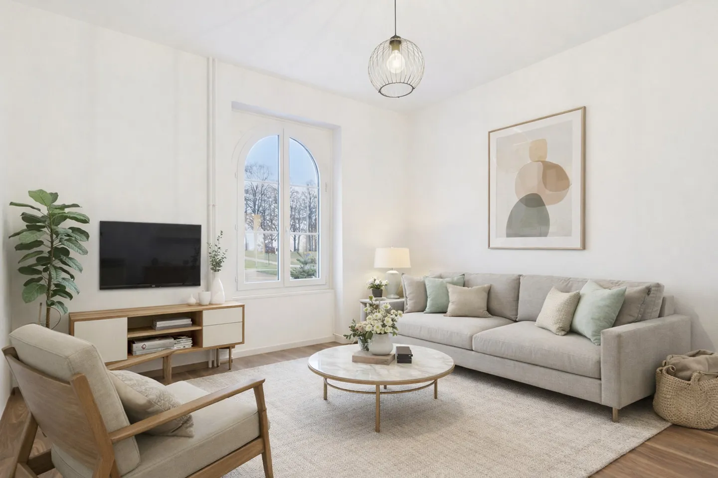 Appartamento affascinante con 3 camere e terrazza a Losanna - Foto 1 di 10