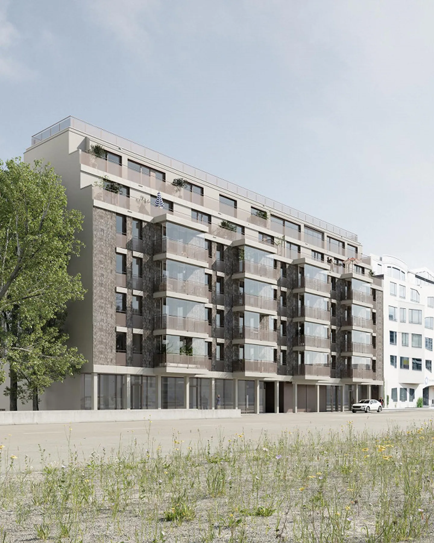 Nuovo edificio vicino alla stazione SBB, Basilea - con una vista fantastica sui binari! - Foto 2 di 3