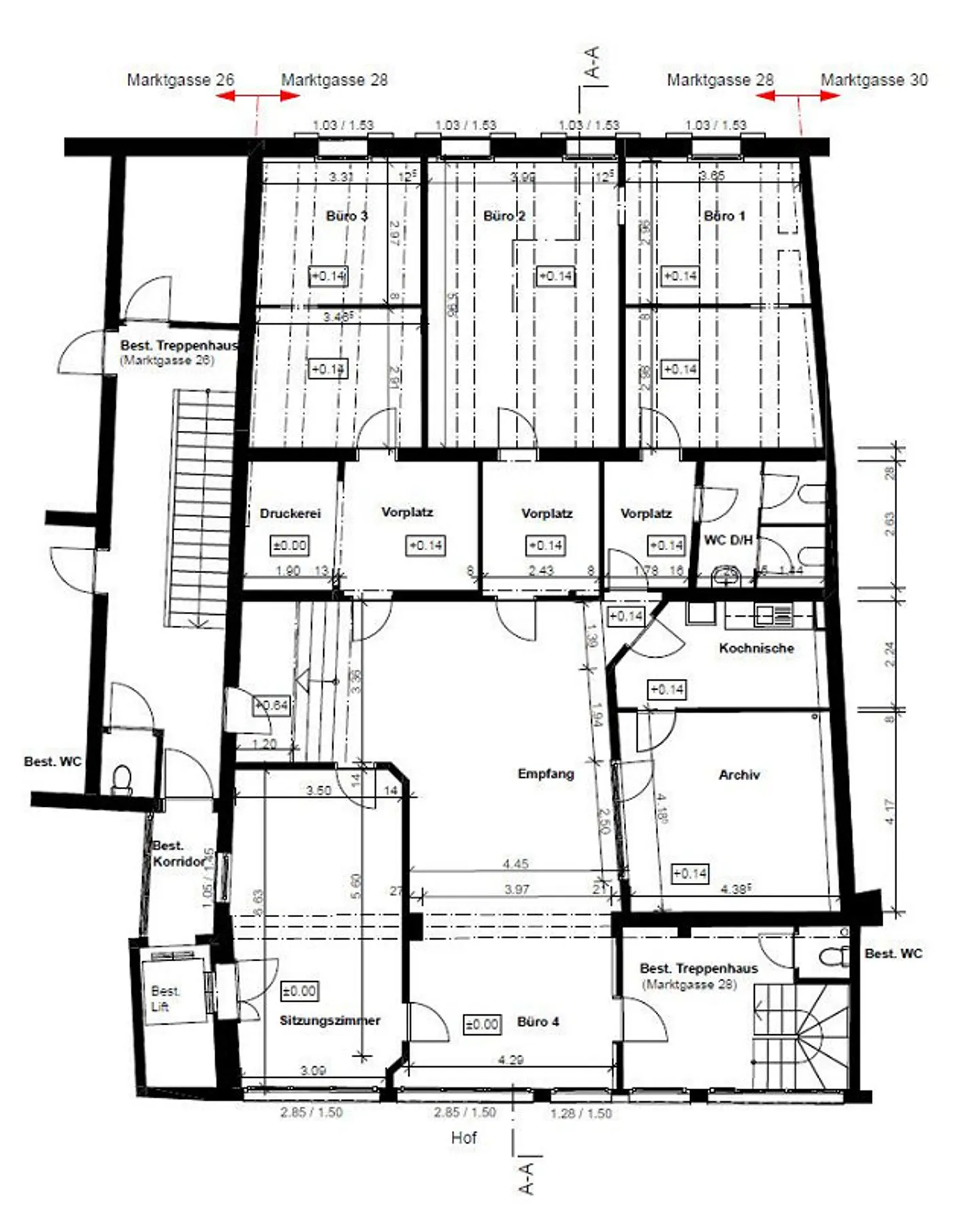 Spazio ufficio e commerciale centrale nel cuore di Langenthal - Foto 11 di 11