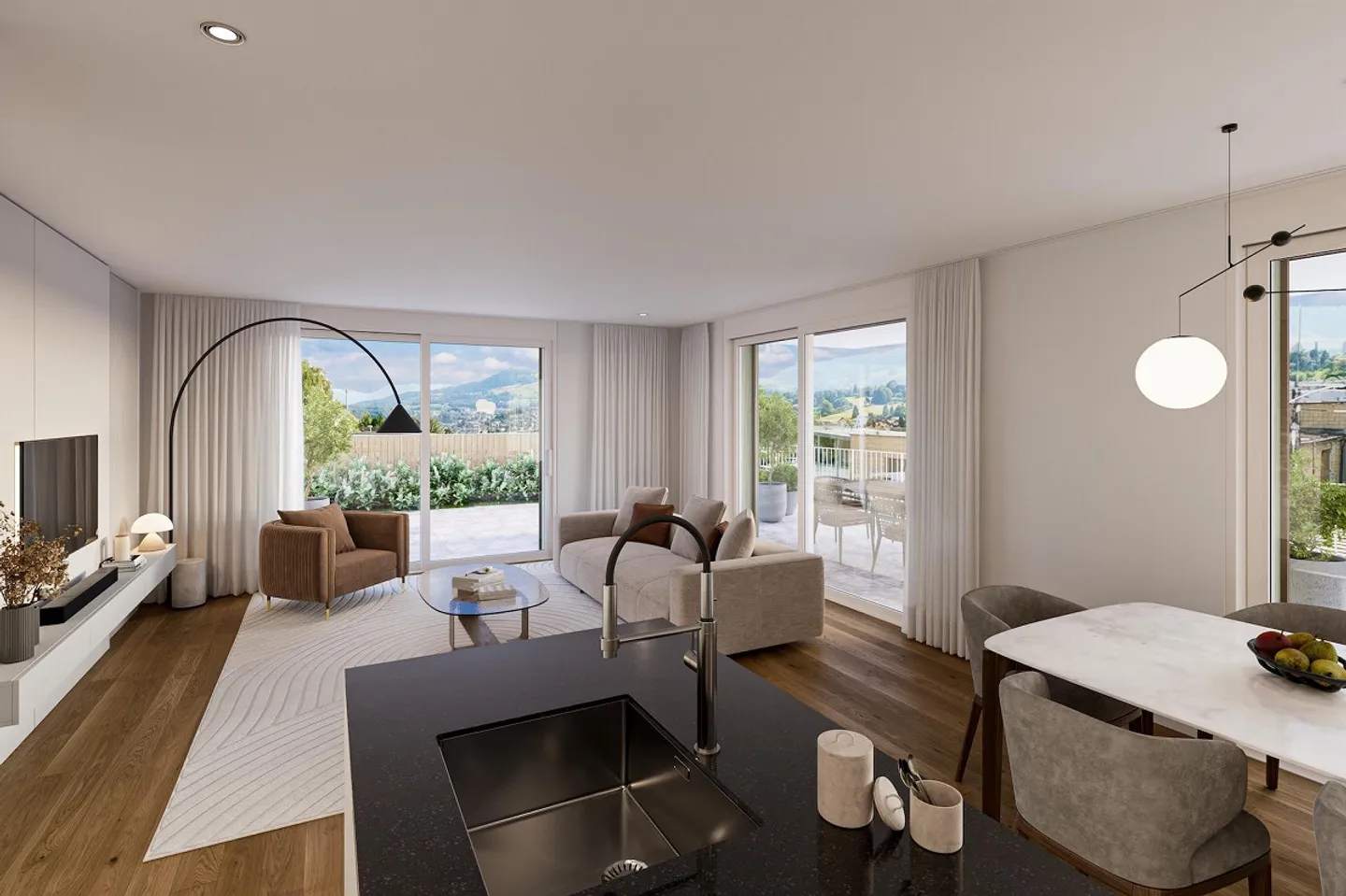 FeldResidenz Richterswil : vivre avec style entre lac et ville - Photo 2 sur 4