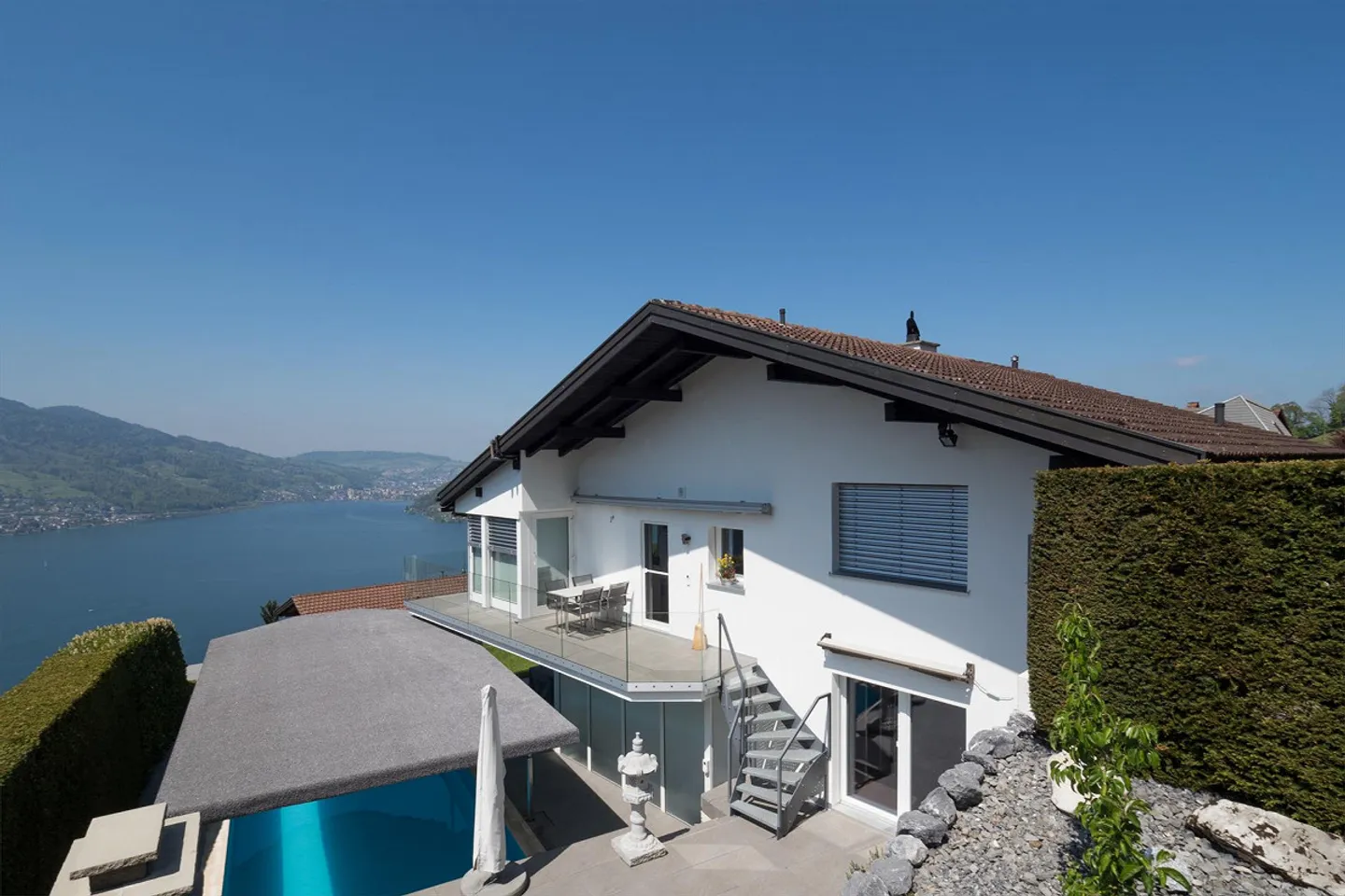 A house with covered outdoor pool - Photo 1 of 11