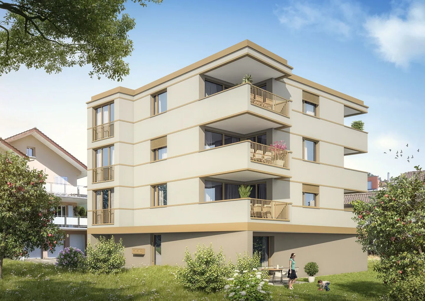 Nuova costruzione esclusiva con tre unità abitative spaziose copia - Foto 1 di 5