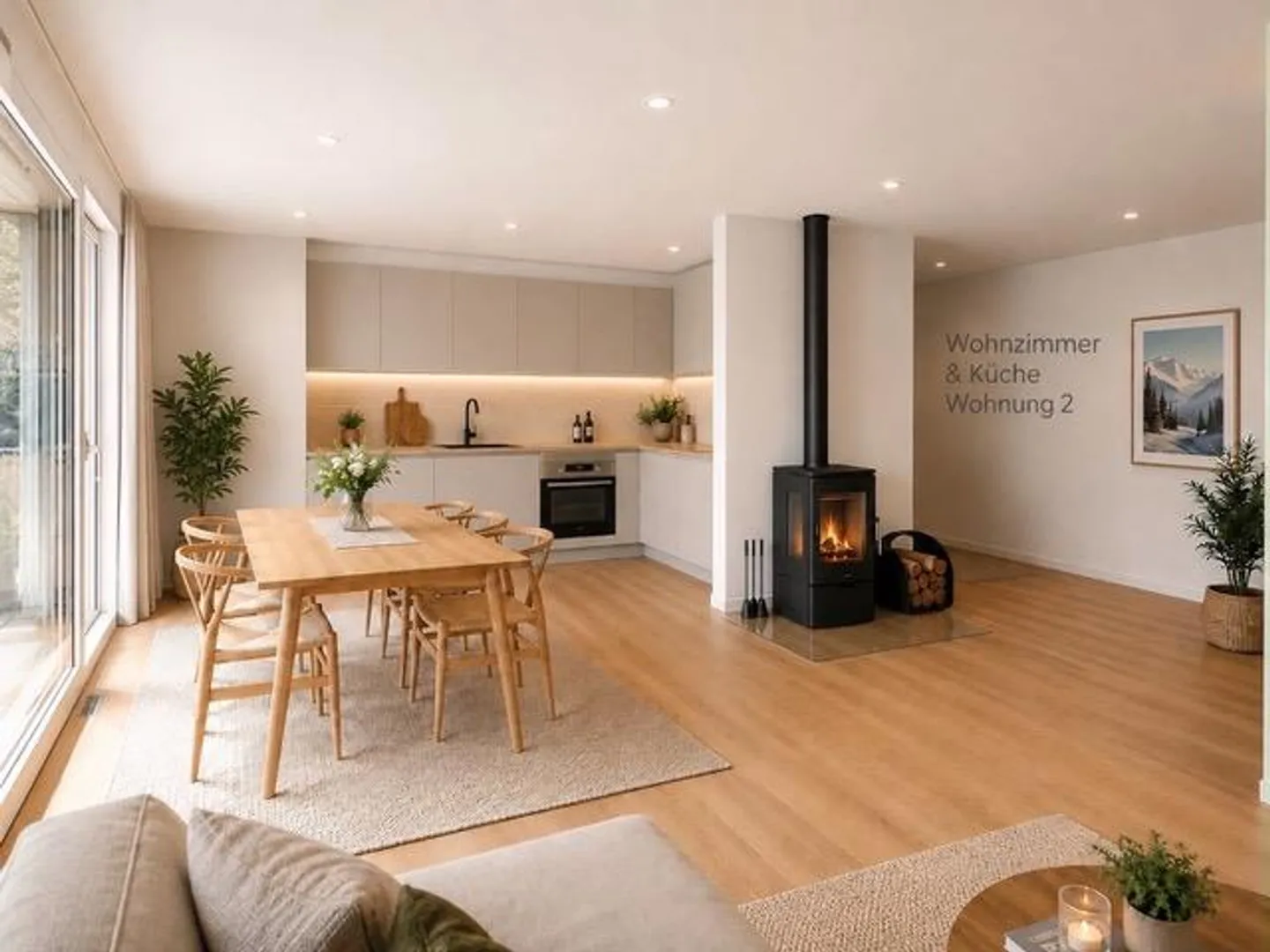 3.5-Room First Apartment in Feldis – Sunny Location & Modern - Photo 4 of 8