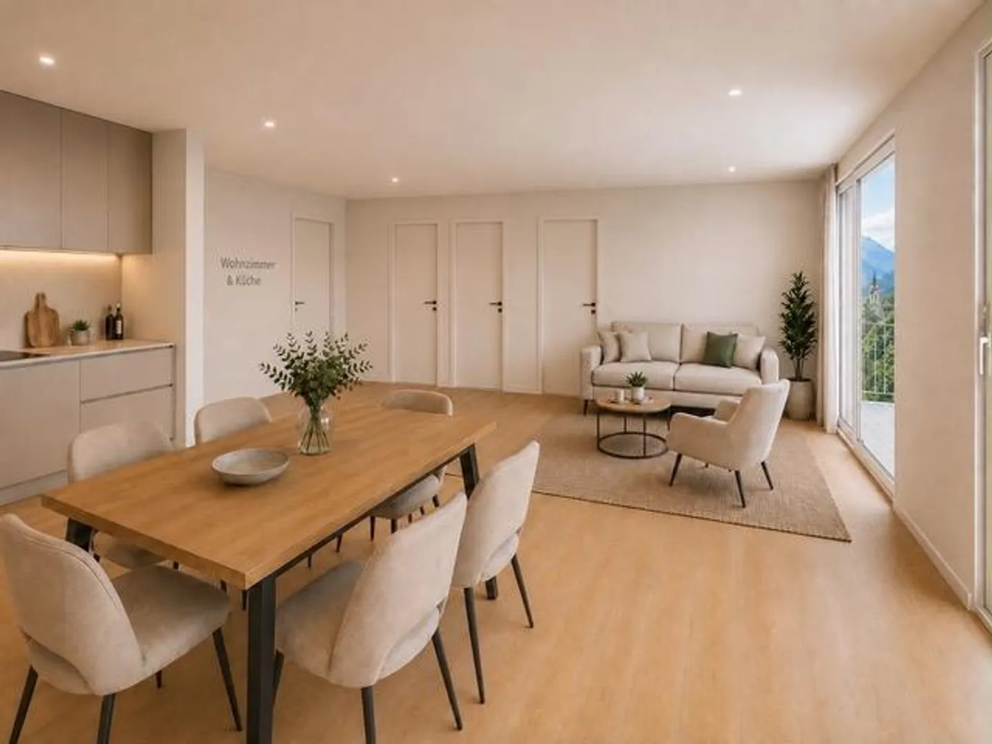 3.5-Room First Apartment in Feldis – Sunny Location & Modern - Photo 6 of 8