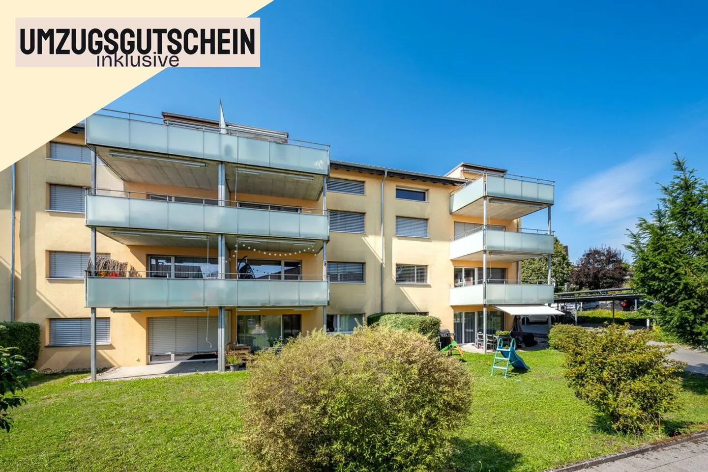 Appartamento da sogno con balcone - incluso buono di trasloco di CHF 500.- - Foto 1 di 13