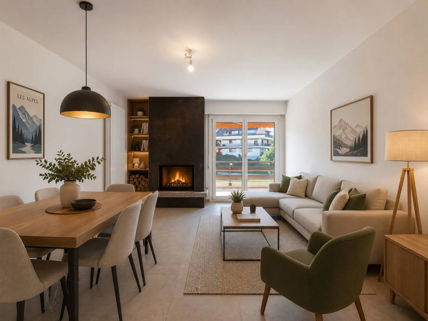 Renovierte Wohnung in Montana - Foto 5 von 13