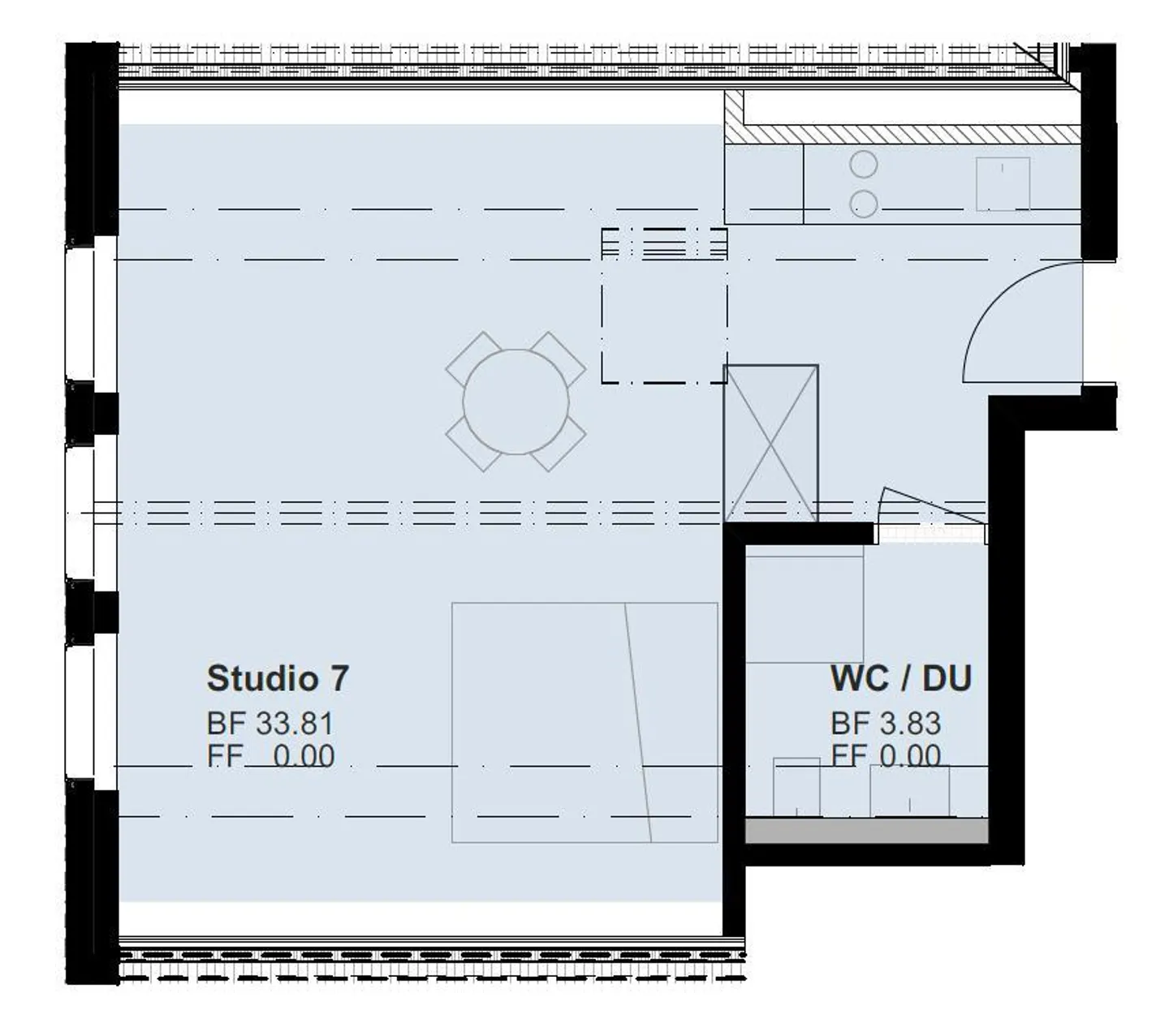 Studio mansardato affascinante - Foto 7 di 7