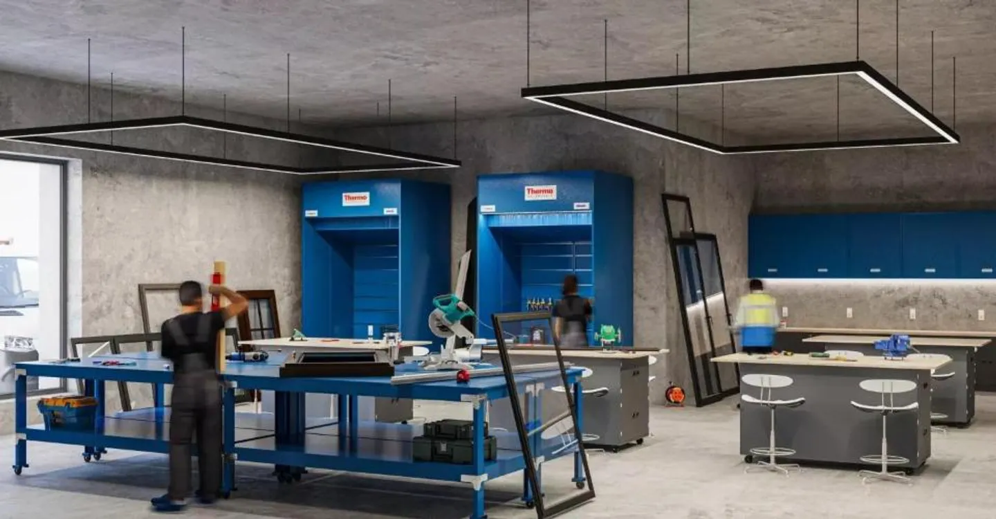 Industrieller Kasten von 160,30 m2 - Foto 4 von 11