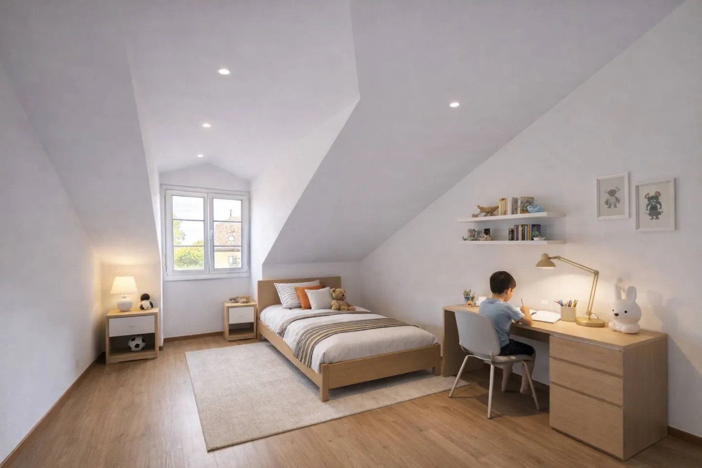 An exclusive penthouse with spacious rooms and private garden - Photo 9 of 11