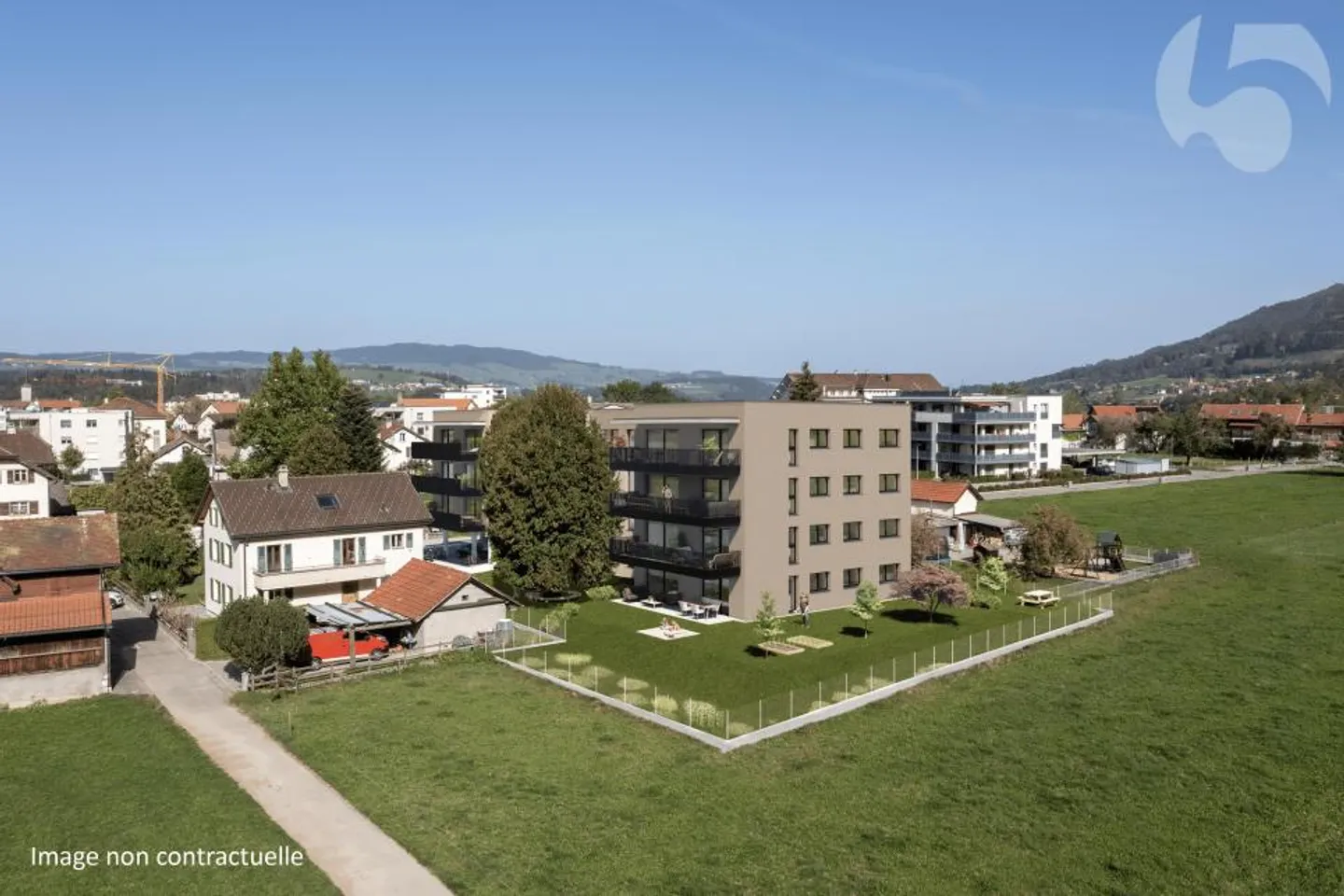 Nuovo appartamento con grande giardino in un complesso residenziale affascinante ed esclusivo - Foto 1 di 7