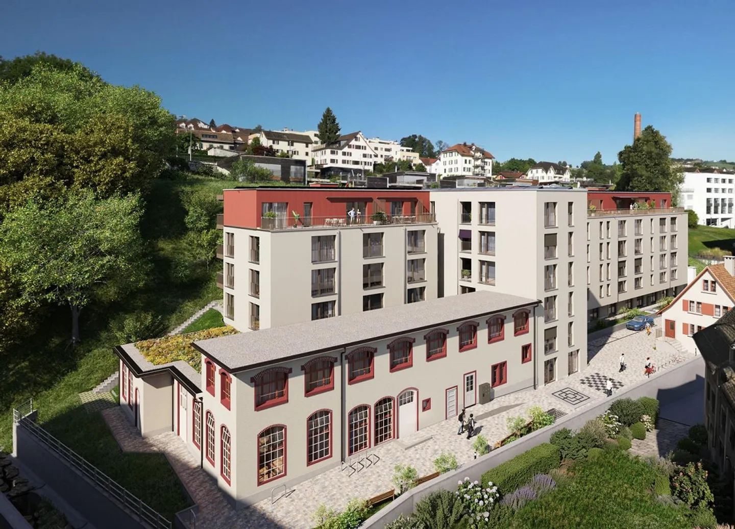 Modernes Wohnen im Giessbach-Areal - Foto 6 von 6