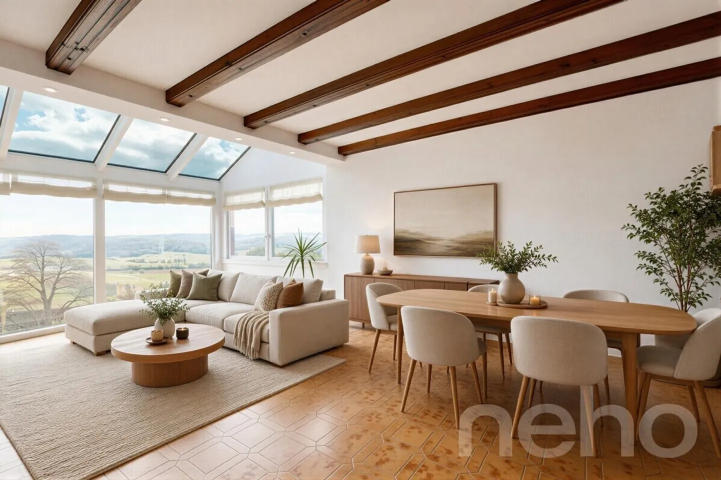 Geräumige Villa mit Aussicht - Foto 4 von 13