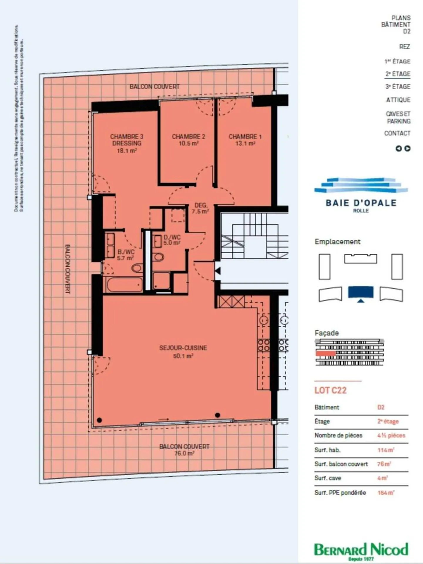 Magnifique Appartement Neuf - Photo 10 sur 11