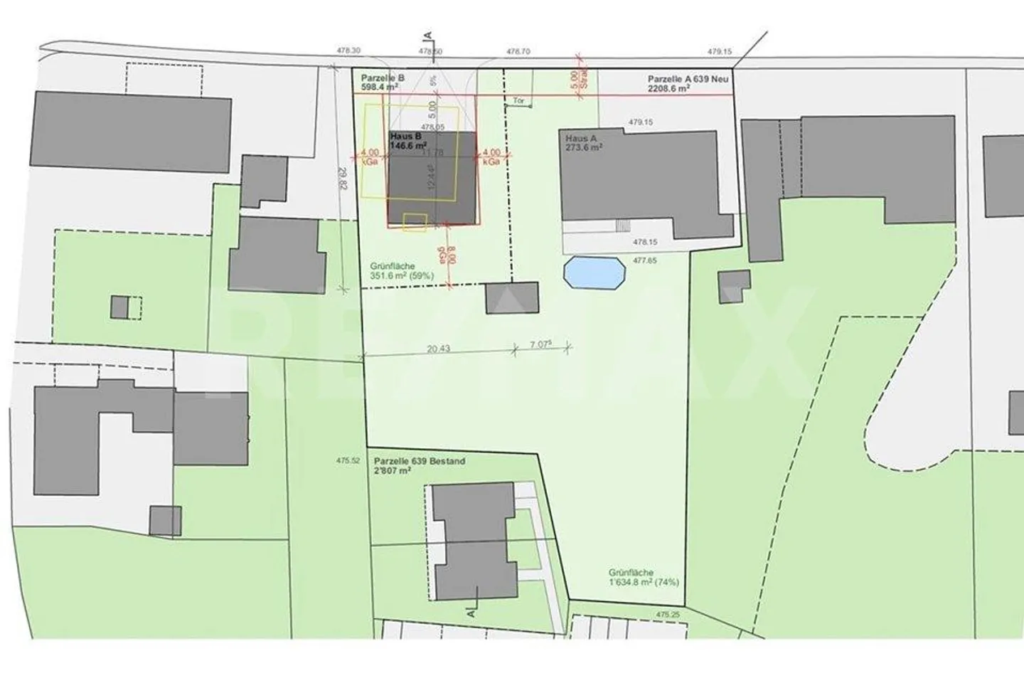 Au cœur d'Ins – 598 m² de terrain à bâtir avec potentiel pour votre vision - Photo 1 sur 4