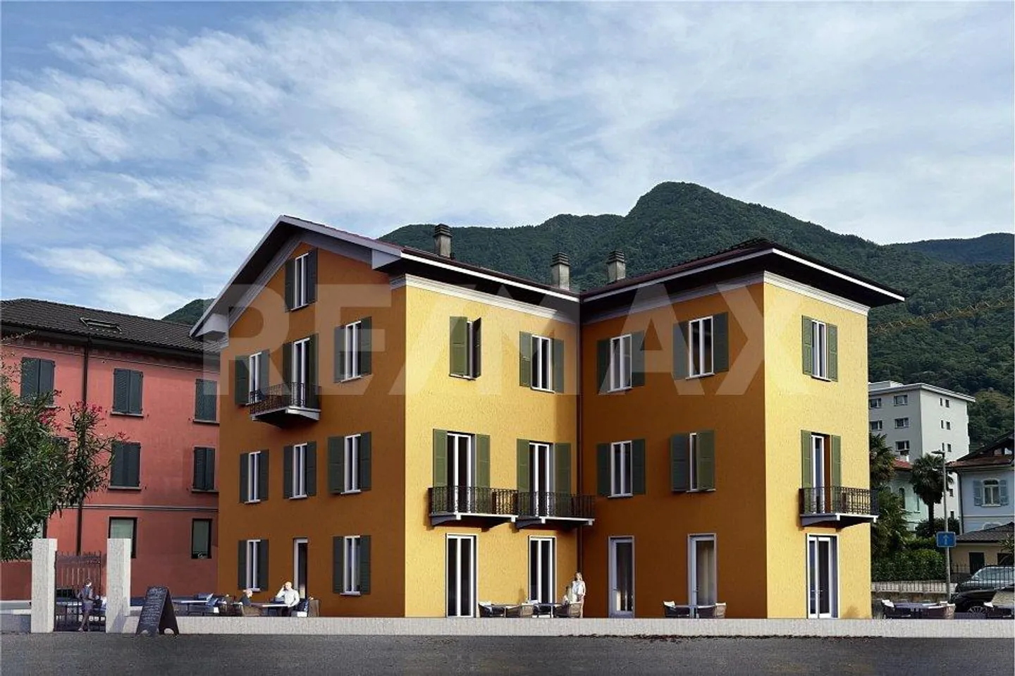 Appartement 3.5 dans un immeuble rénové au cœur de Bellinzone - Photo 1 sur 13