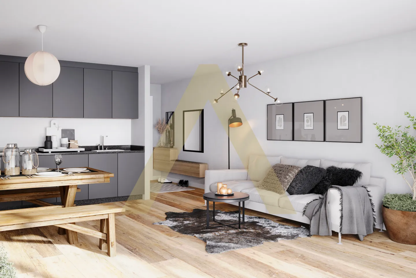 «Neue 2.5-Zimmer-Wohnung mit Aussicht» - Foto 5 von 9