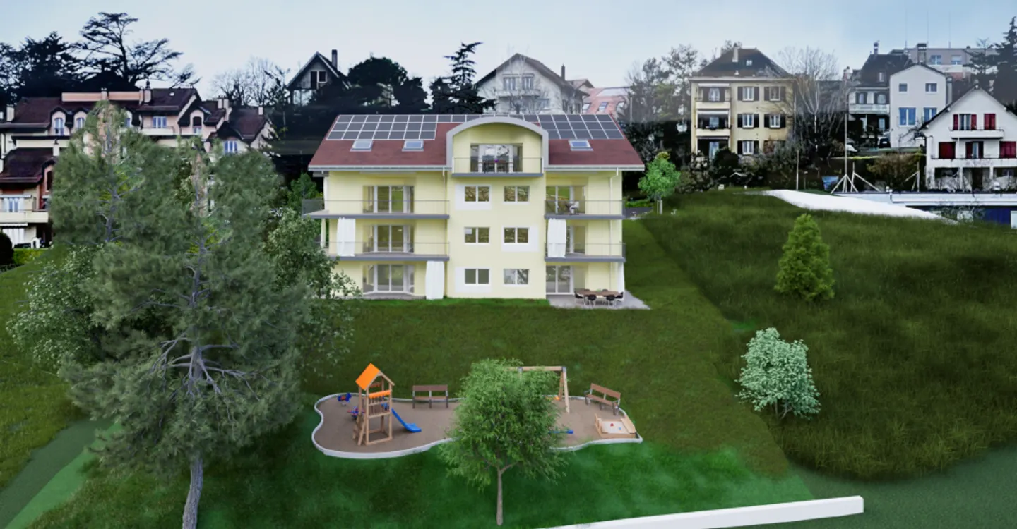 Bellissimi appartamenti di 4 locali con terrazza o balcone in vendita a Orbe - Foto 3 di 10