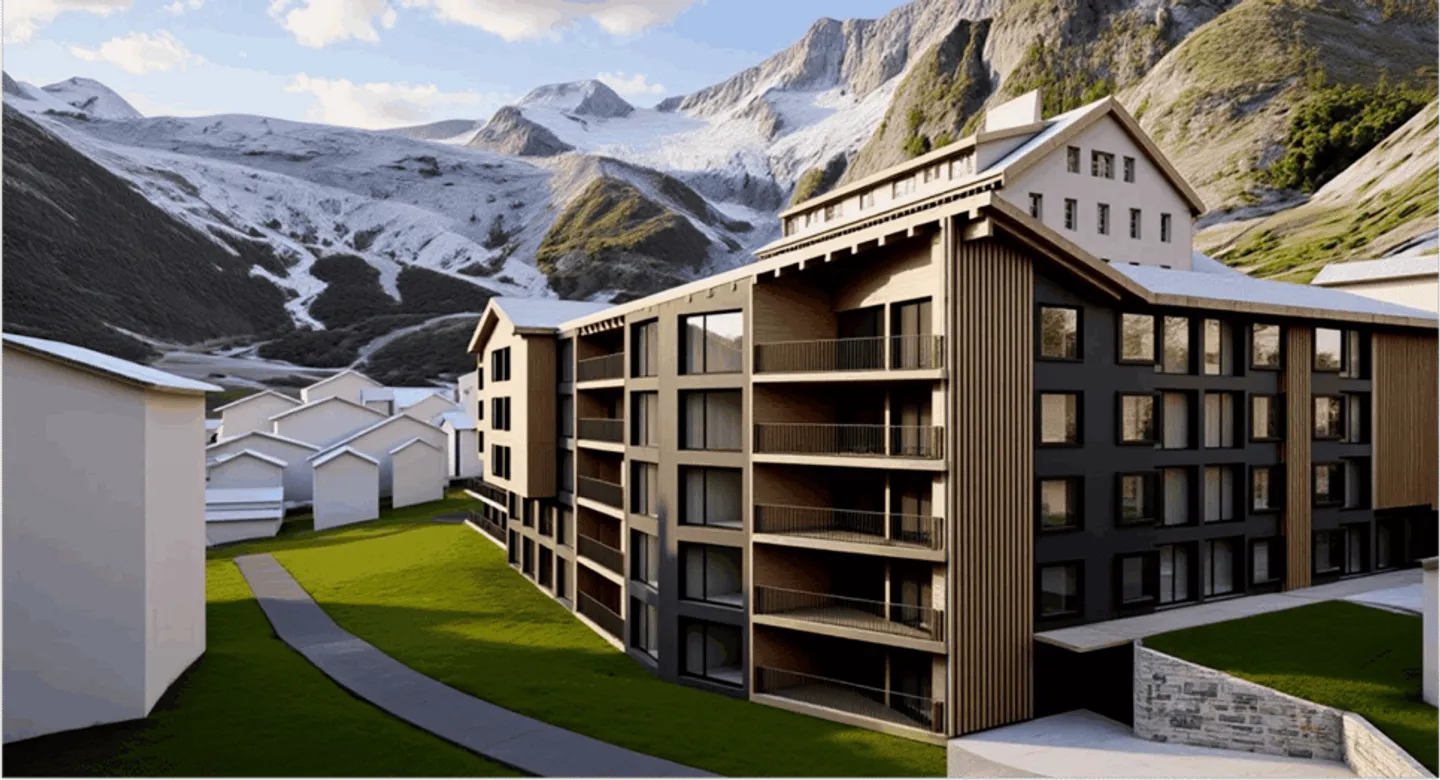 Dom 4545 - Possédez votre studio d'hôtel exclusif ou votre suite d'hôtel à Saas- - Photo 1 sur 5